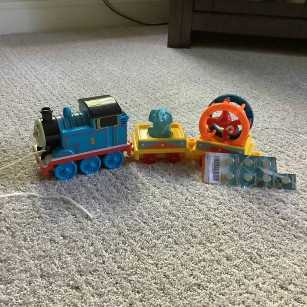 Thomas & Friends Carnival Fun Pull Along Train 2007 SOUNDS